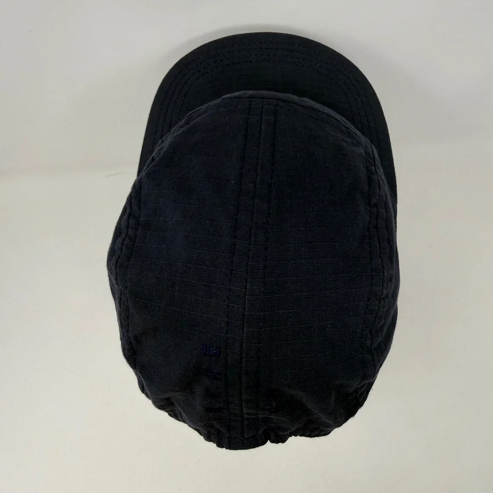 Farik Five Panel Hat by Acre Supply Navy Blue Ripstop 5-Panel Hat Made in USA